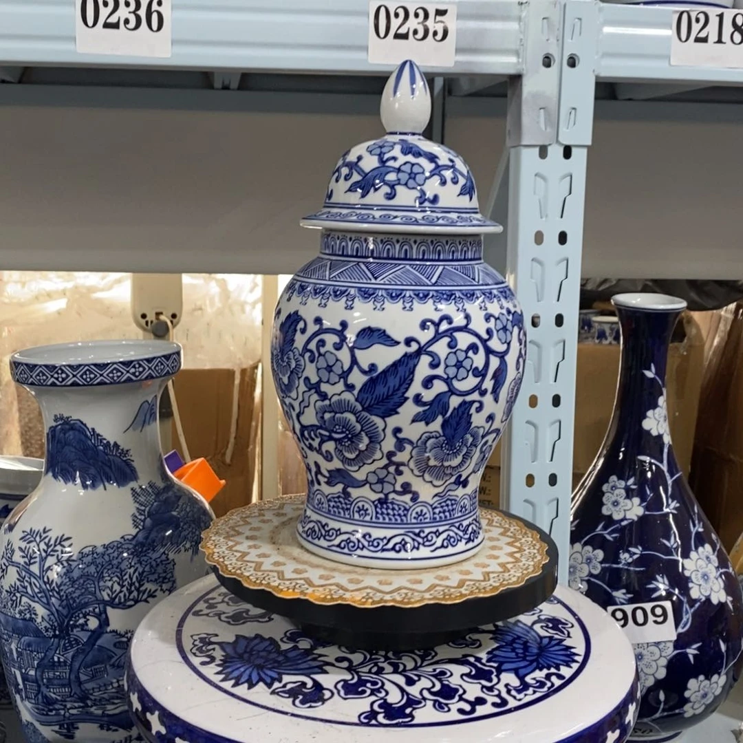 【闪购商品】摆件将军罐花瓶摆件花瓶
