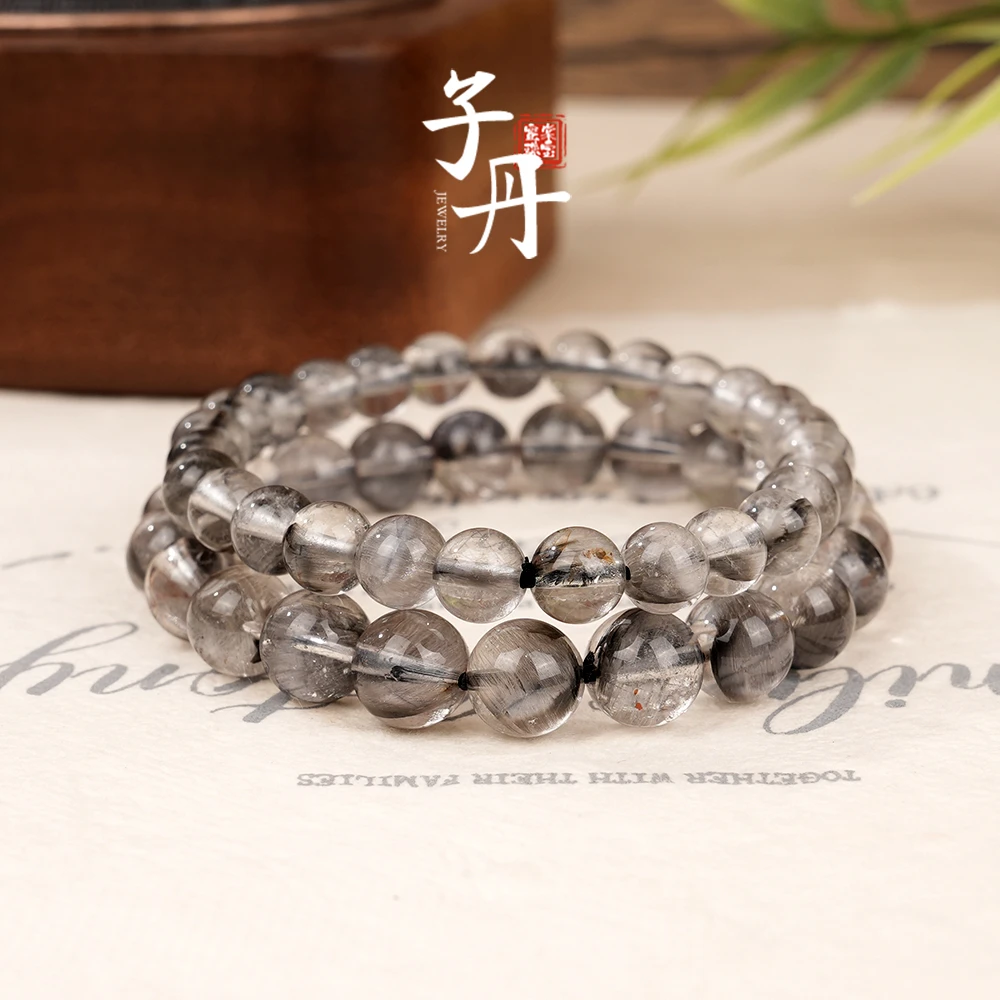 【蜜棠二店】黑银钛手串（多样性发/发一串）B2-113-114