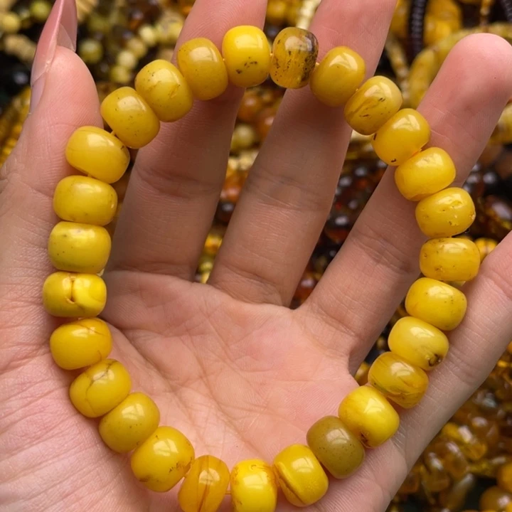 琥珀未镶嵌珠宝奇石