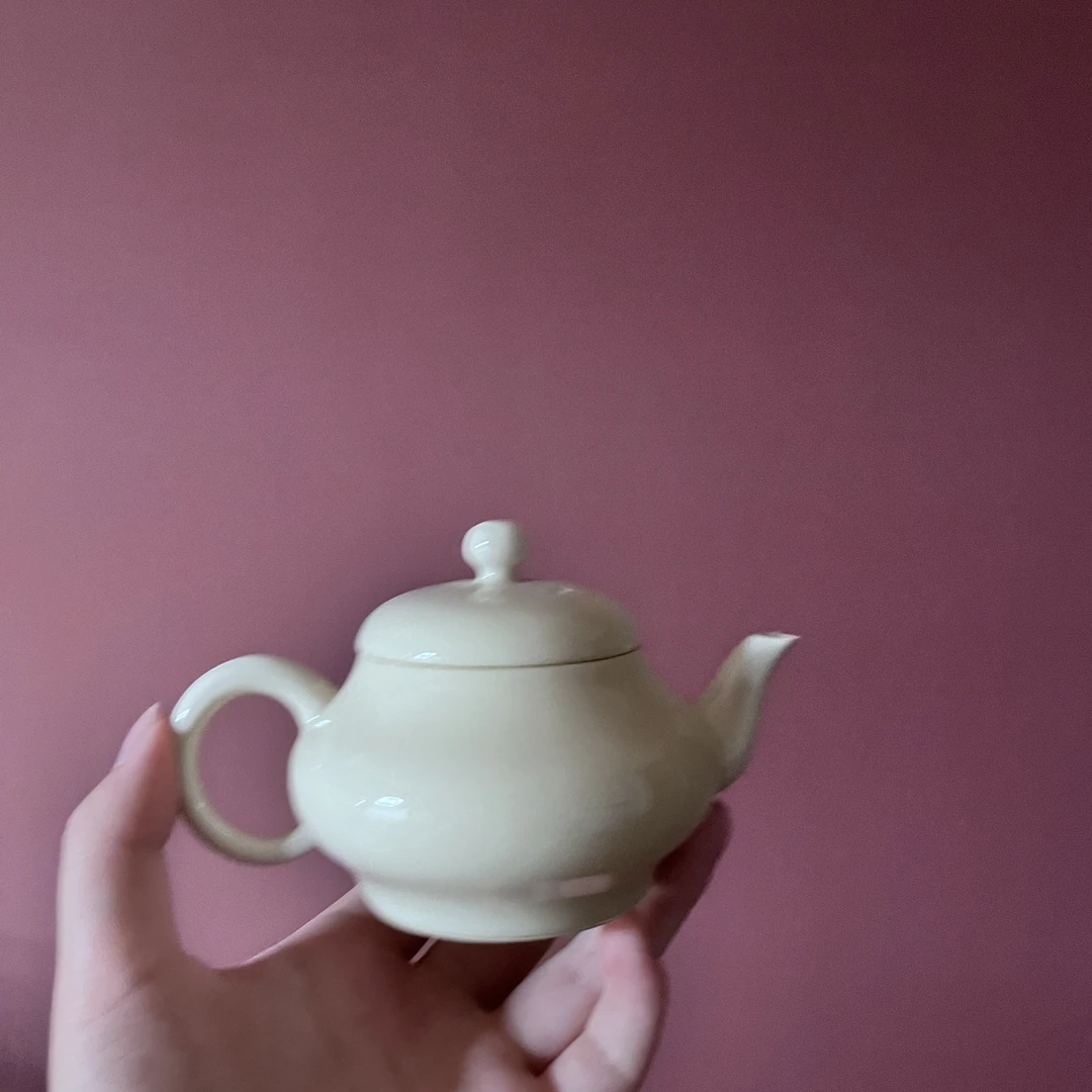 惠如真原土色陶瓷茶壶家用功夫茶具带球孔过滤泡茶单壶