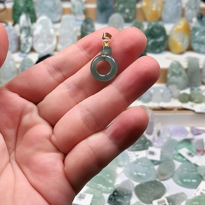 吊坠(不含链)未镶嵌翡翠19