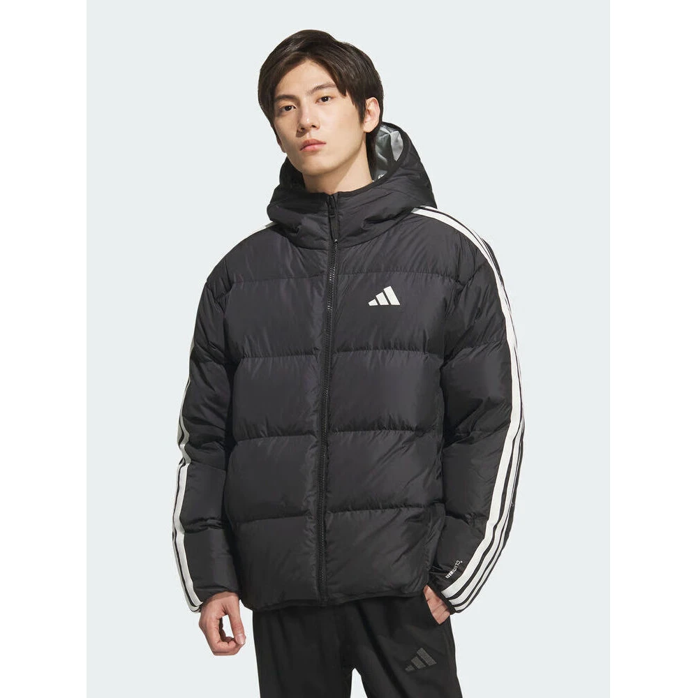 【滔搏联动】adidas/阿迪达斯男子型格3S RVSB双面厚羽绒服 KC2490