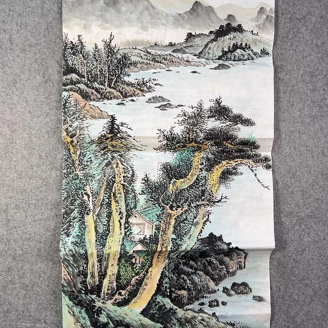 国画459 牡丹等植物生长于这里