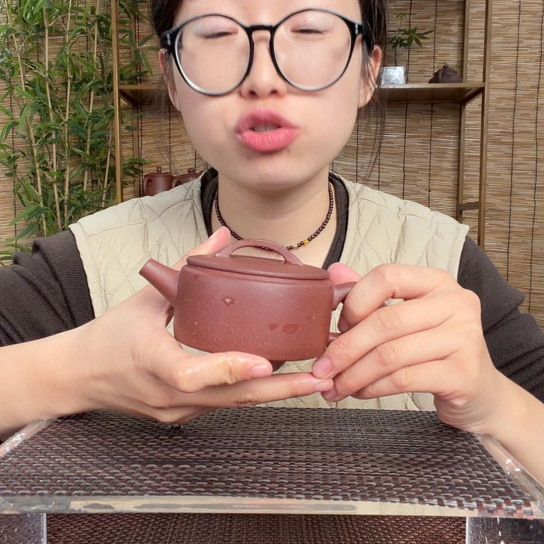 紫砂茶壶原台西底槽青汉瓦壶180CC左右