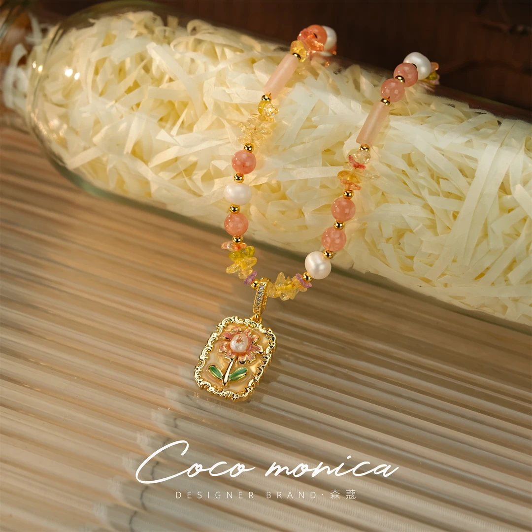 【小霞珠宝】手工时尚百搭小众仙女精致甜美温柔WE84