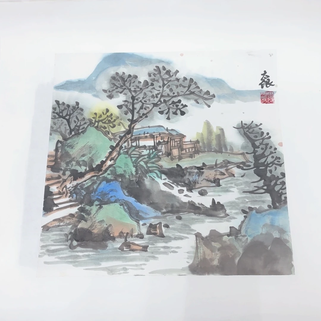 国画兴*斋田太银一平尺童