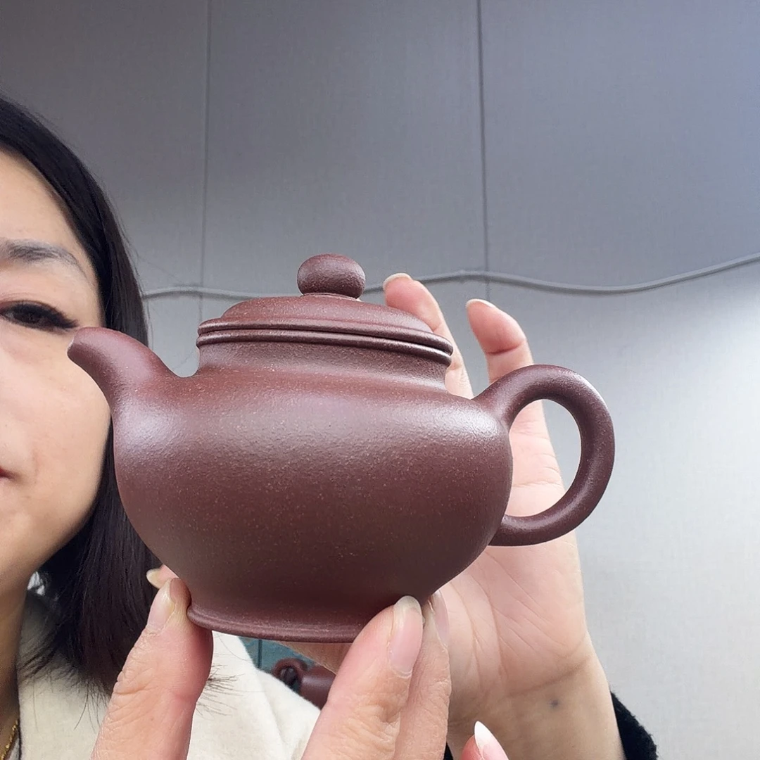 掇只壶170cc紫泥的