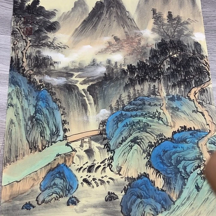 国画手绘国画专用链接99999