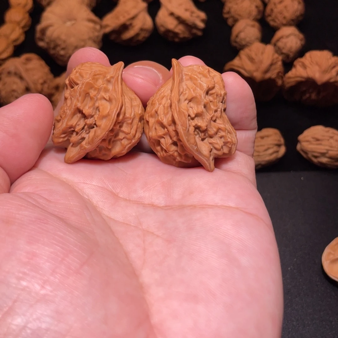 帆***高文玩核桃吊坠小鸟核桃