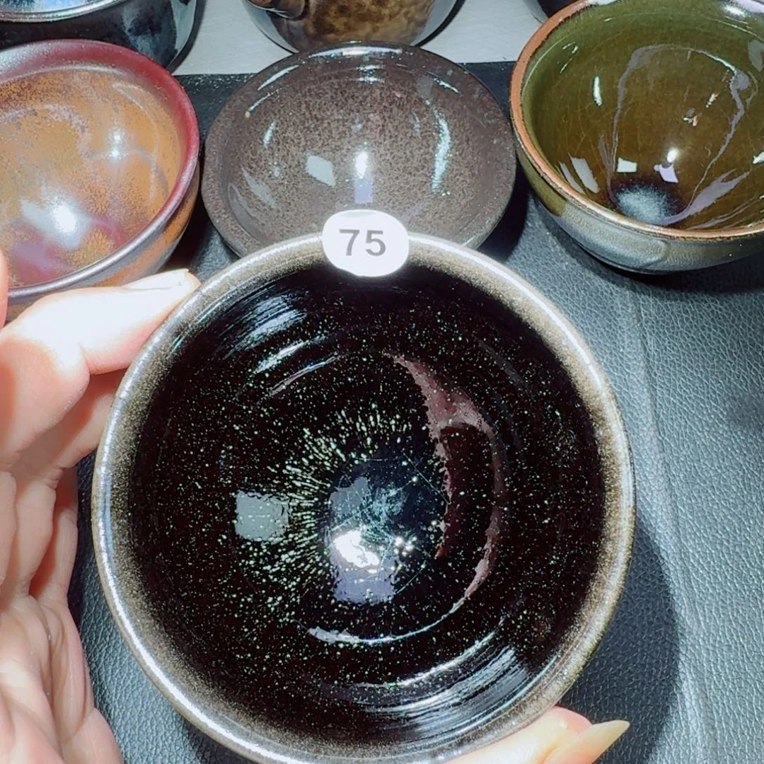 摆件古时茶器建窑建盏75