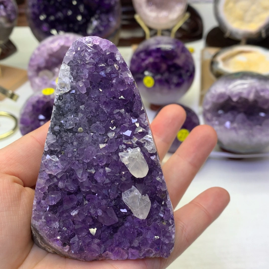 大型摆件（非配饰）紫晶未镶嵌