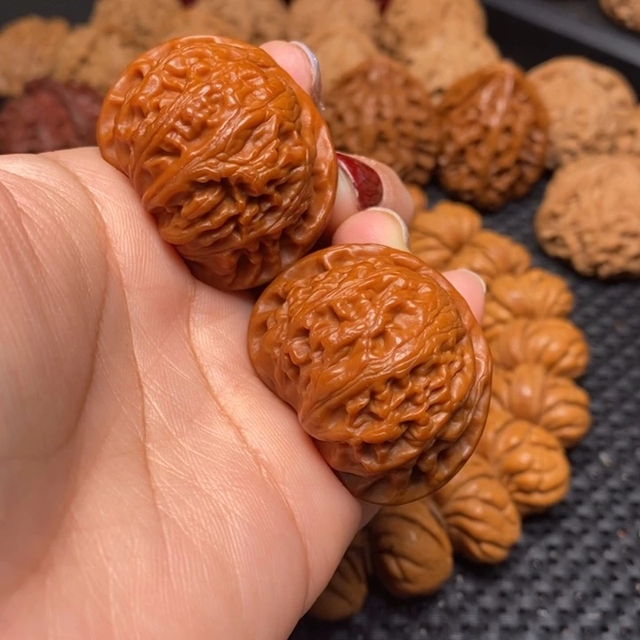 吊坠文玩核桃秦岭野生44