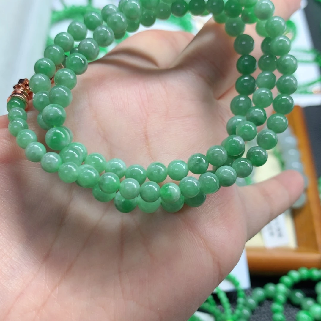 翡翠未镶嵌手链翡翠