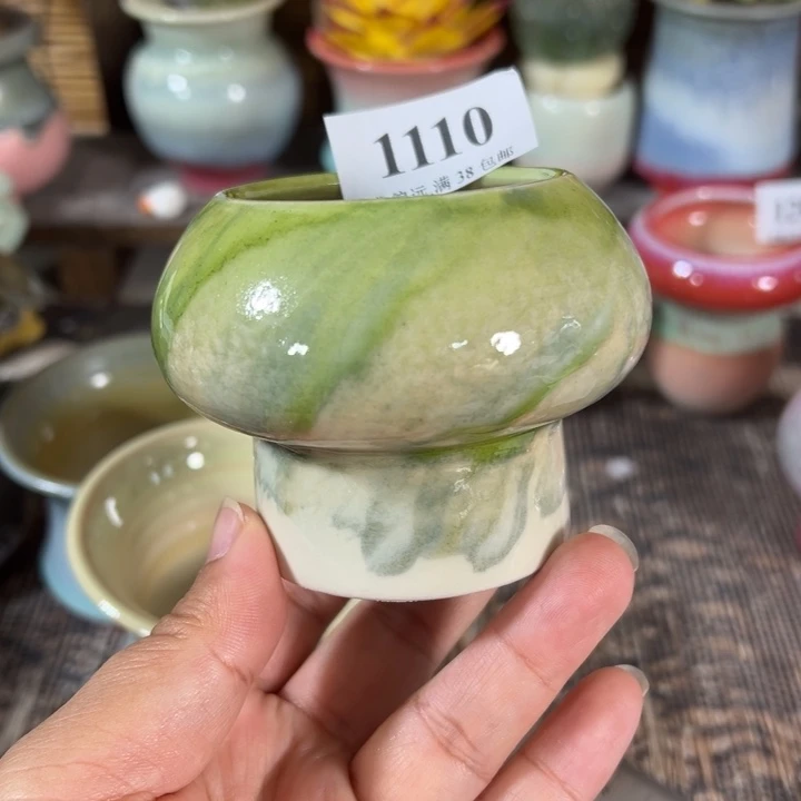 口5 手工花盆满30包邮