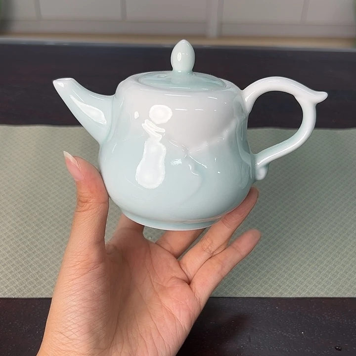 龙泉云间青瓷小米茶器