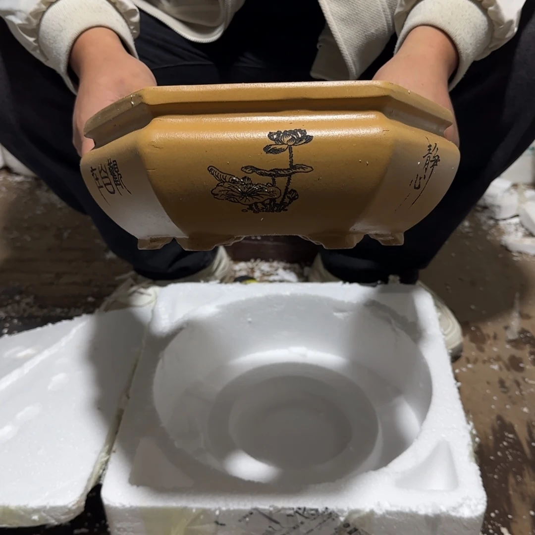 花盆段泥口径20.10口径