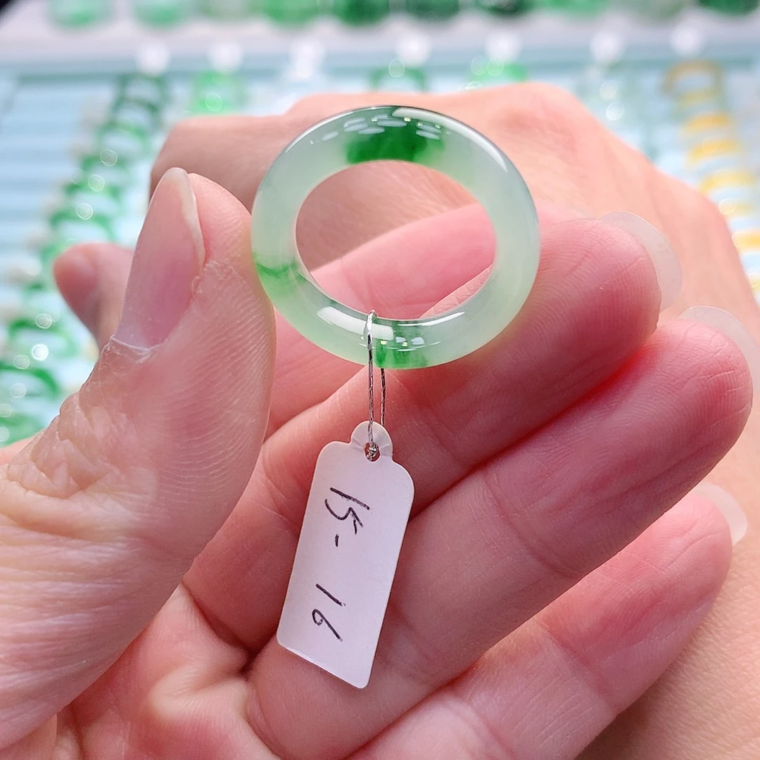 未镶嵌戒指翡翠A货缅甸翡翠