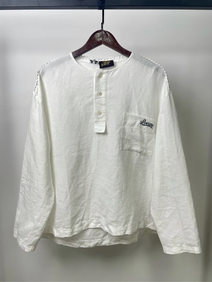 99新 LOEWE/罗意威 口袋logo卫衣/46/252213