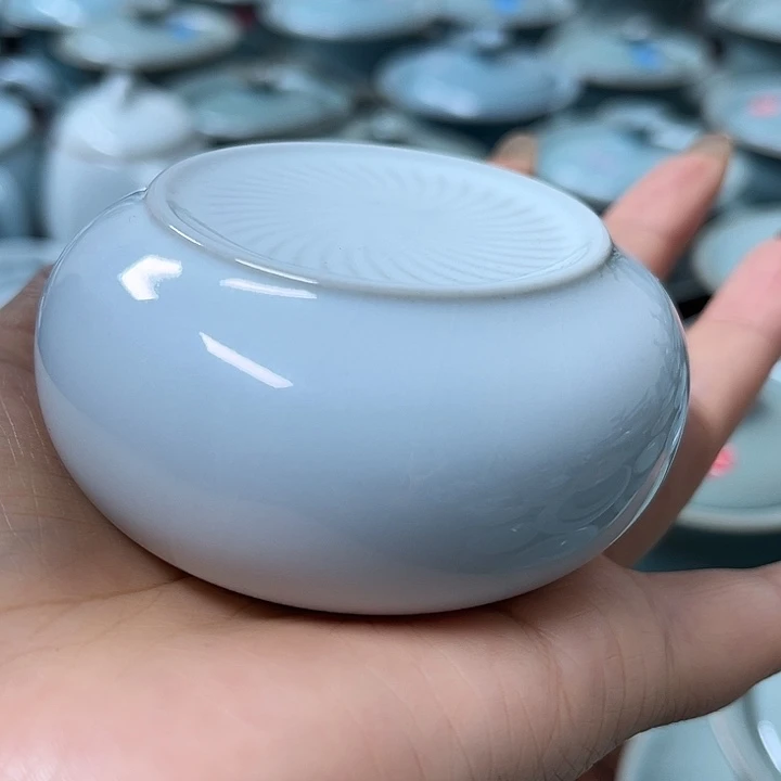 馒***妈瓷片原产地汝瓷生产瑕品