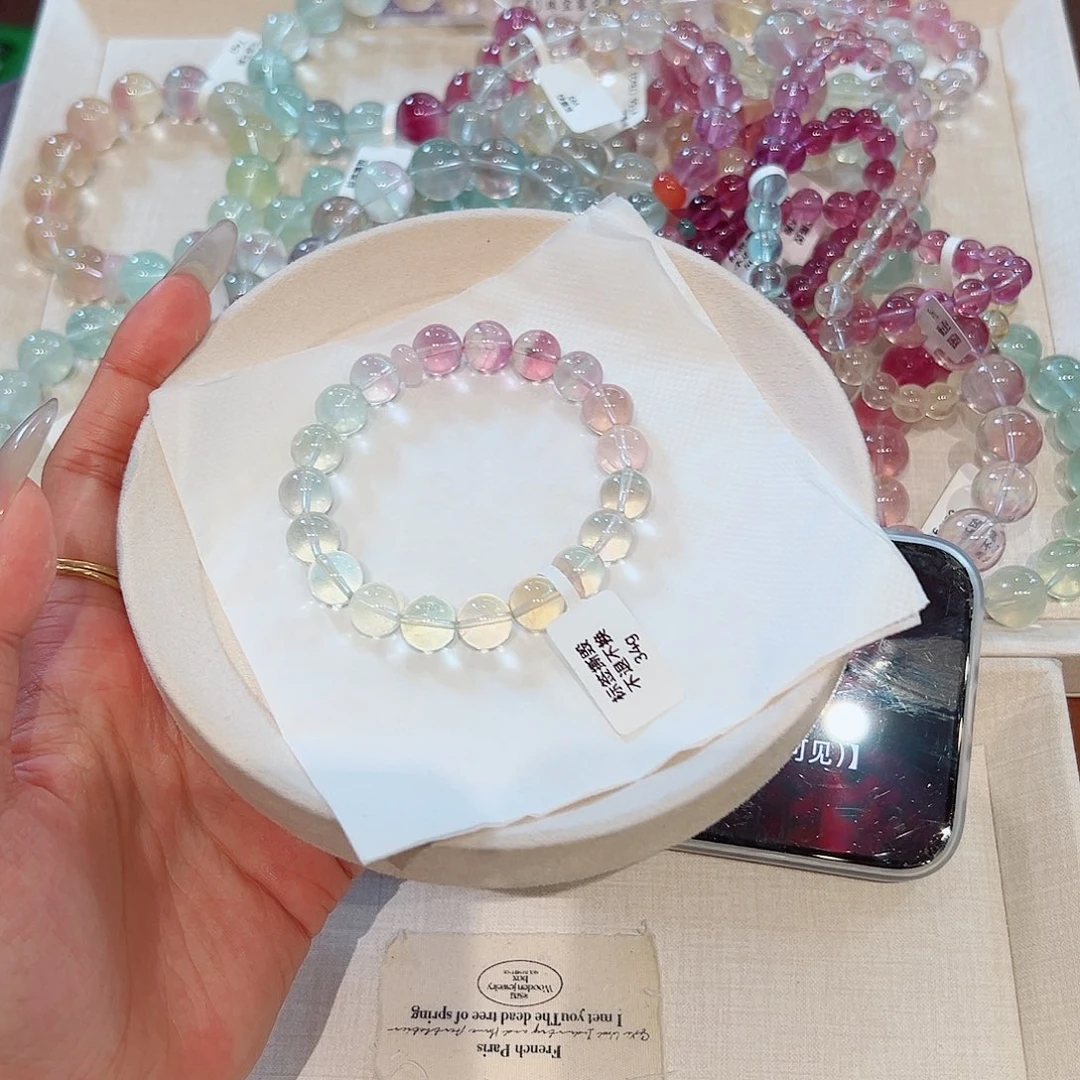 R***！水晶手链未镶嵌48小时鉴赏