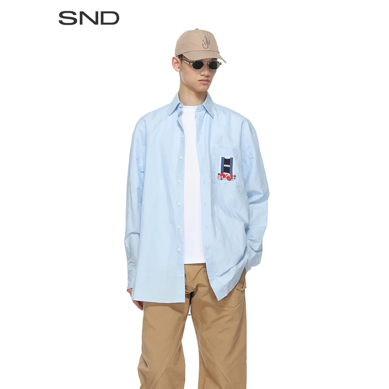 【SNDJW ANDERSON设计师品牌】SND SS25 窗户刺绣衬衫