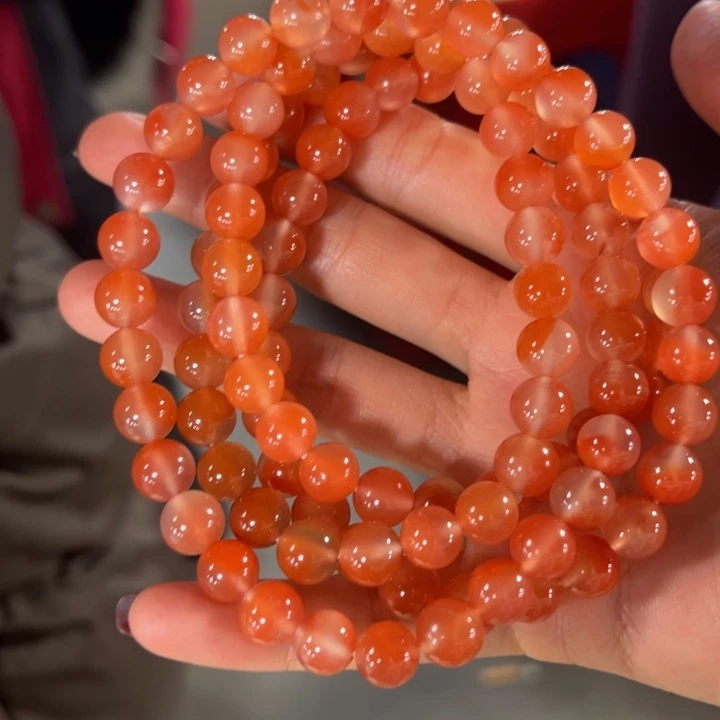 南红玛瑙颈饰未镶嵌卡8