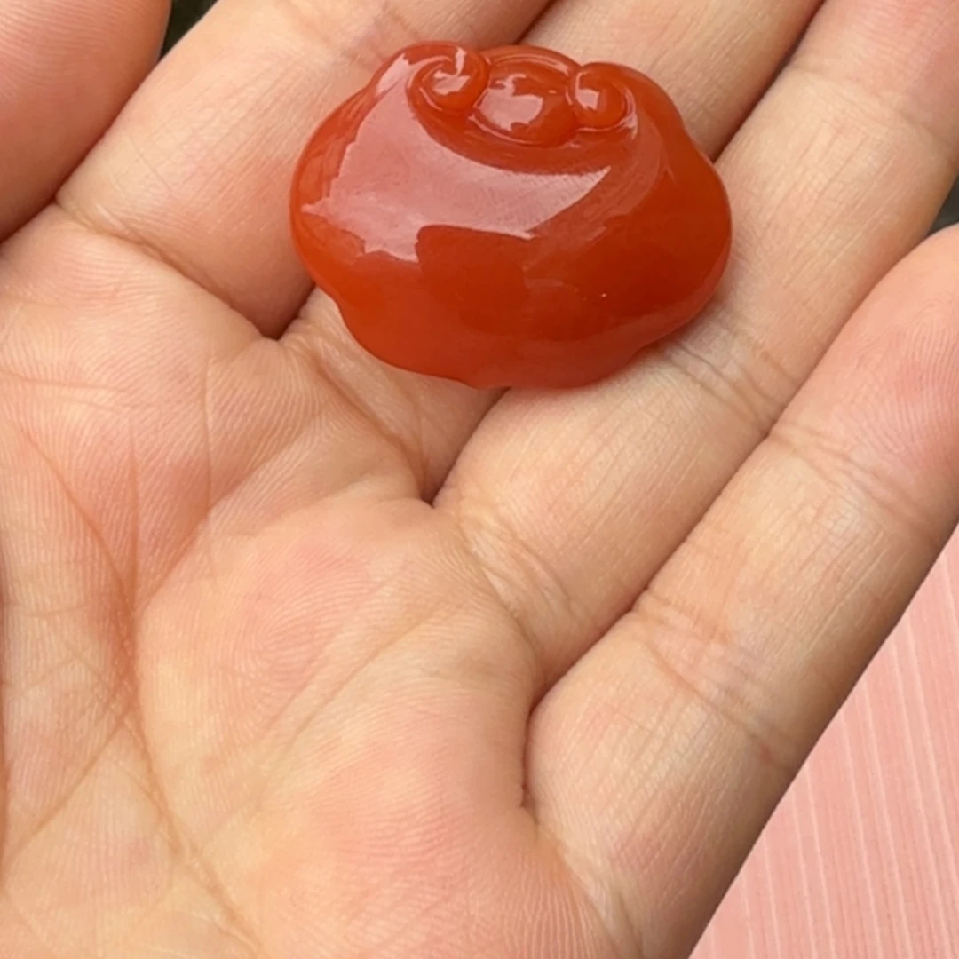 南红玛瑙合金颈饰