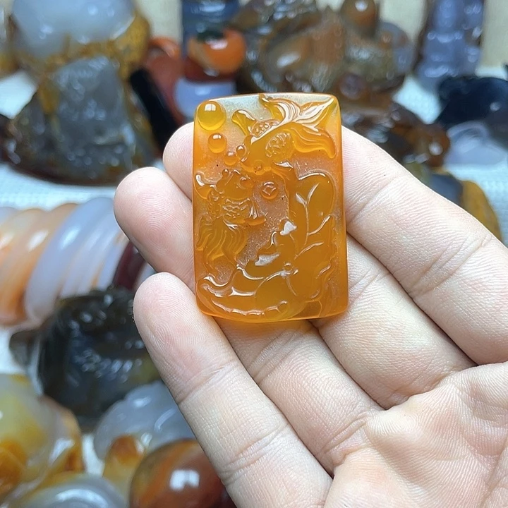 玛瑙/玉髓饰品未镶嵌