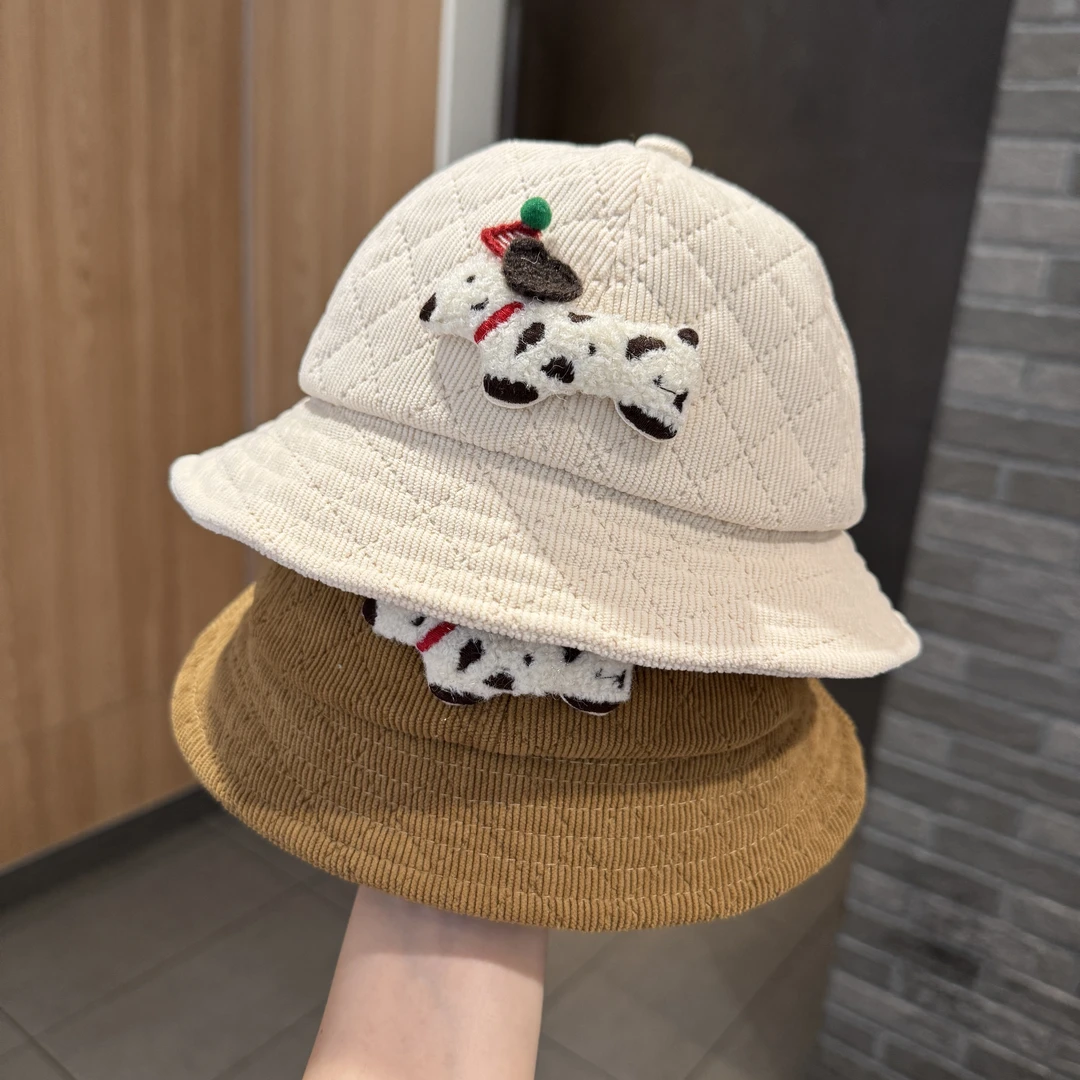 MIDIXIN/米迪昕婴幼儿冬季加厚保暖渔夫帽宝宝韩版百搭圆顶盆帽