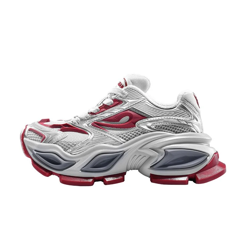 猫眼异瞳系列熊猫厚底老爹鞋男女新款增高响尾蛇运动鞋男士休闲鞋