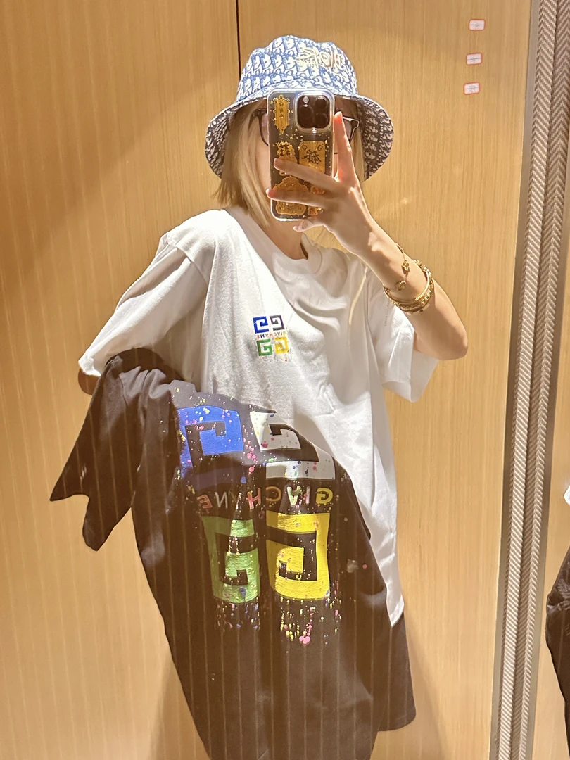 高端2025新款夏季圆领男女款短袖T恤材质【12号】