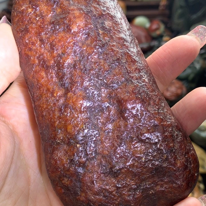 岫岩河磨玉（透闪石质玉）把件未镶嵌