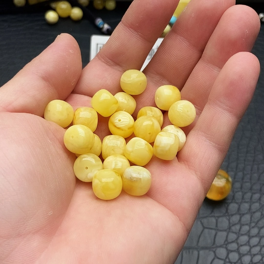 未镶嵌蜜蜡珠宝奇石11毫米老型随机一颗