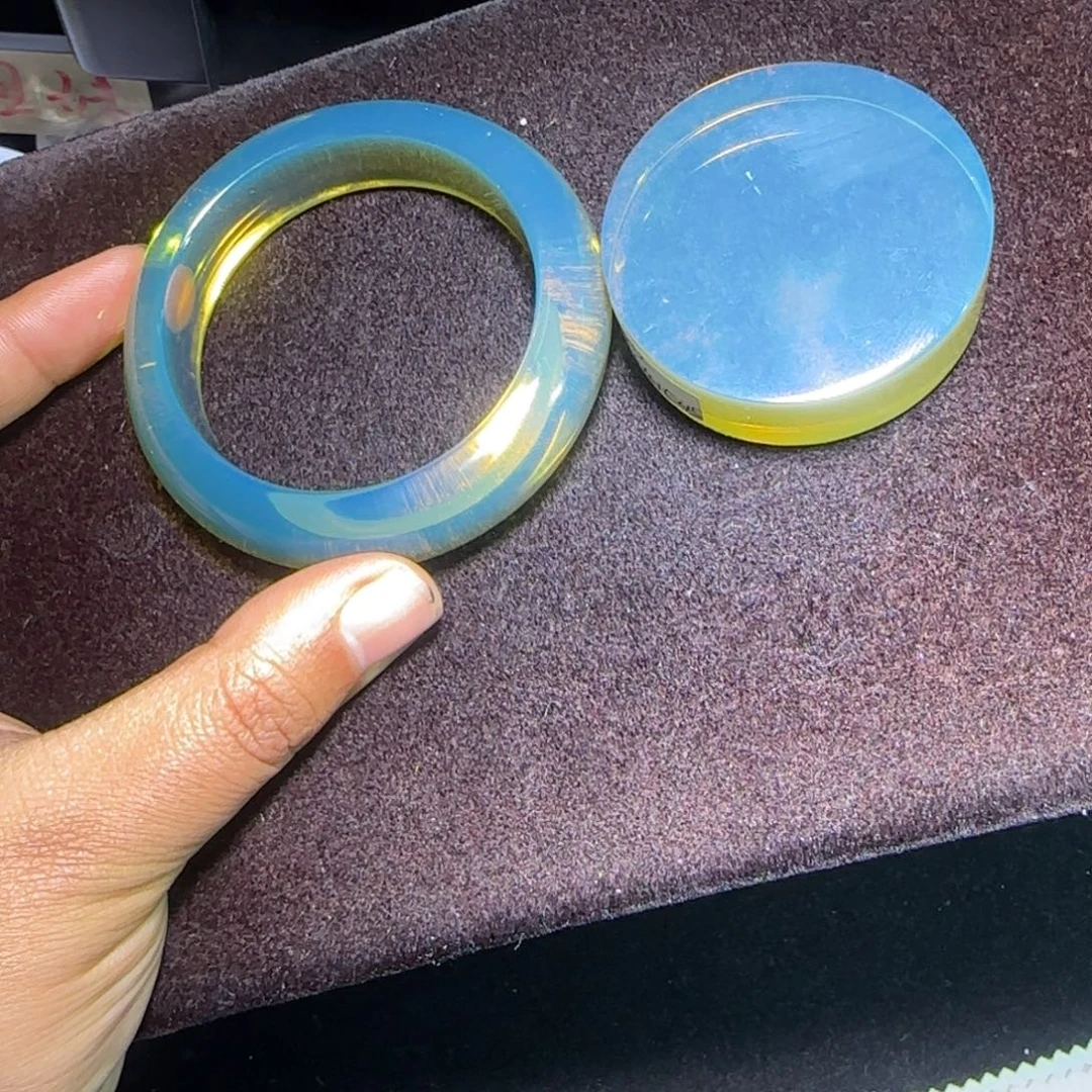 琥珀未镶嵌手镯琥珀