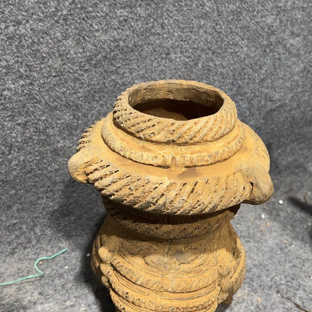 柔***汉瓦当摆件茶的摆件茶品