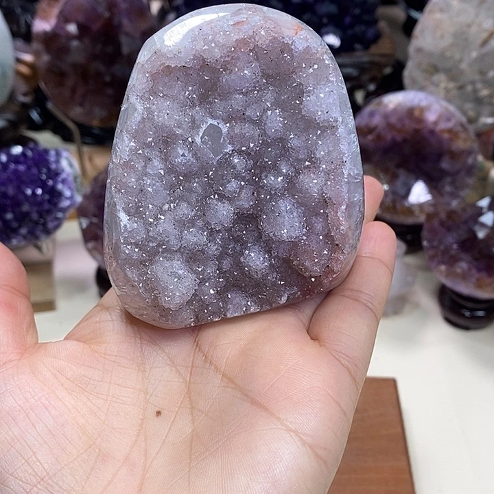 大型摆件（非配饰）紫晶未镶嵌