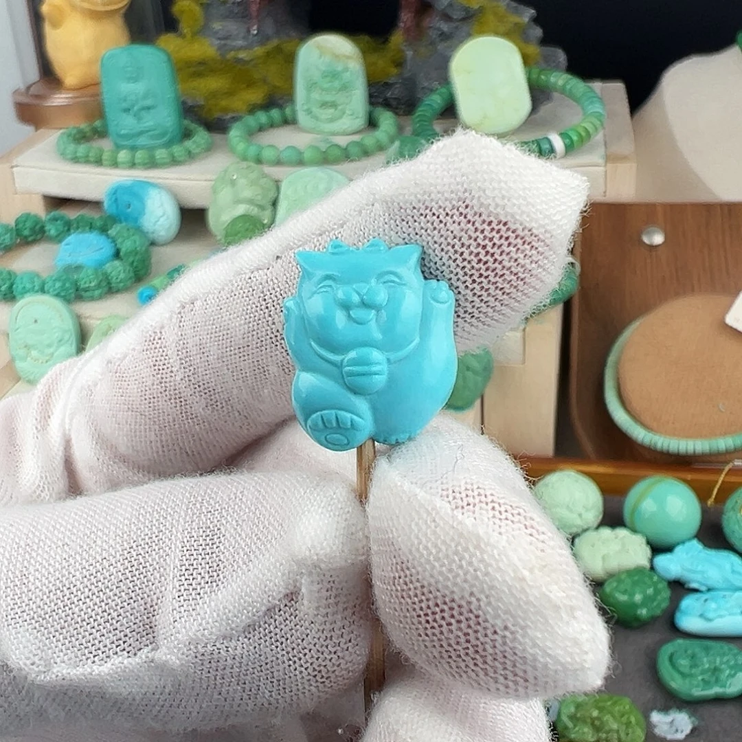 绿松石未镶嵌主播夏