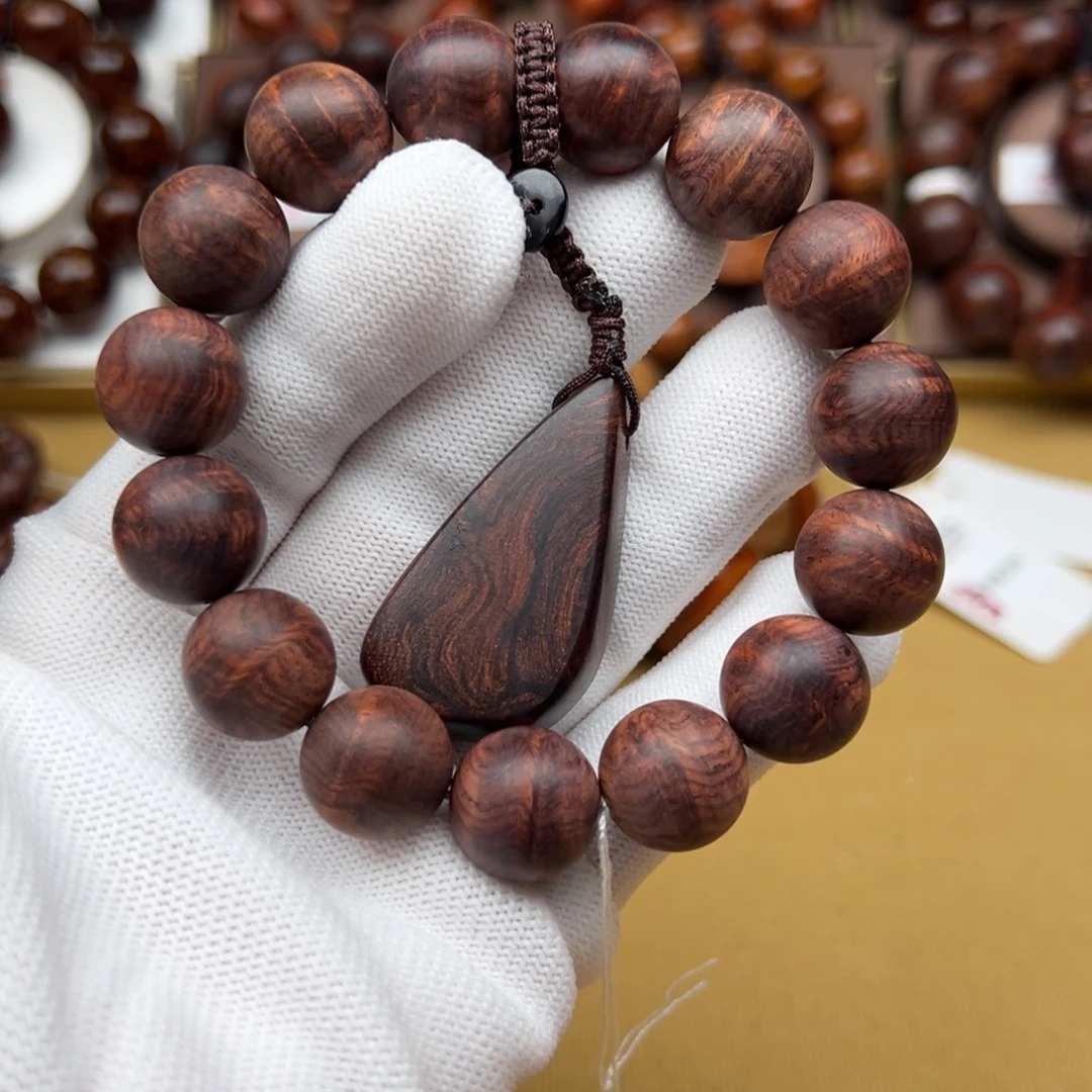 时***丶黄花梨/降香黄檀手串/手链海南黄花梨