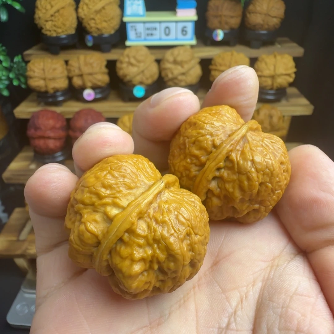把件文玩核桃28号虎头锤38.5尺