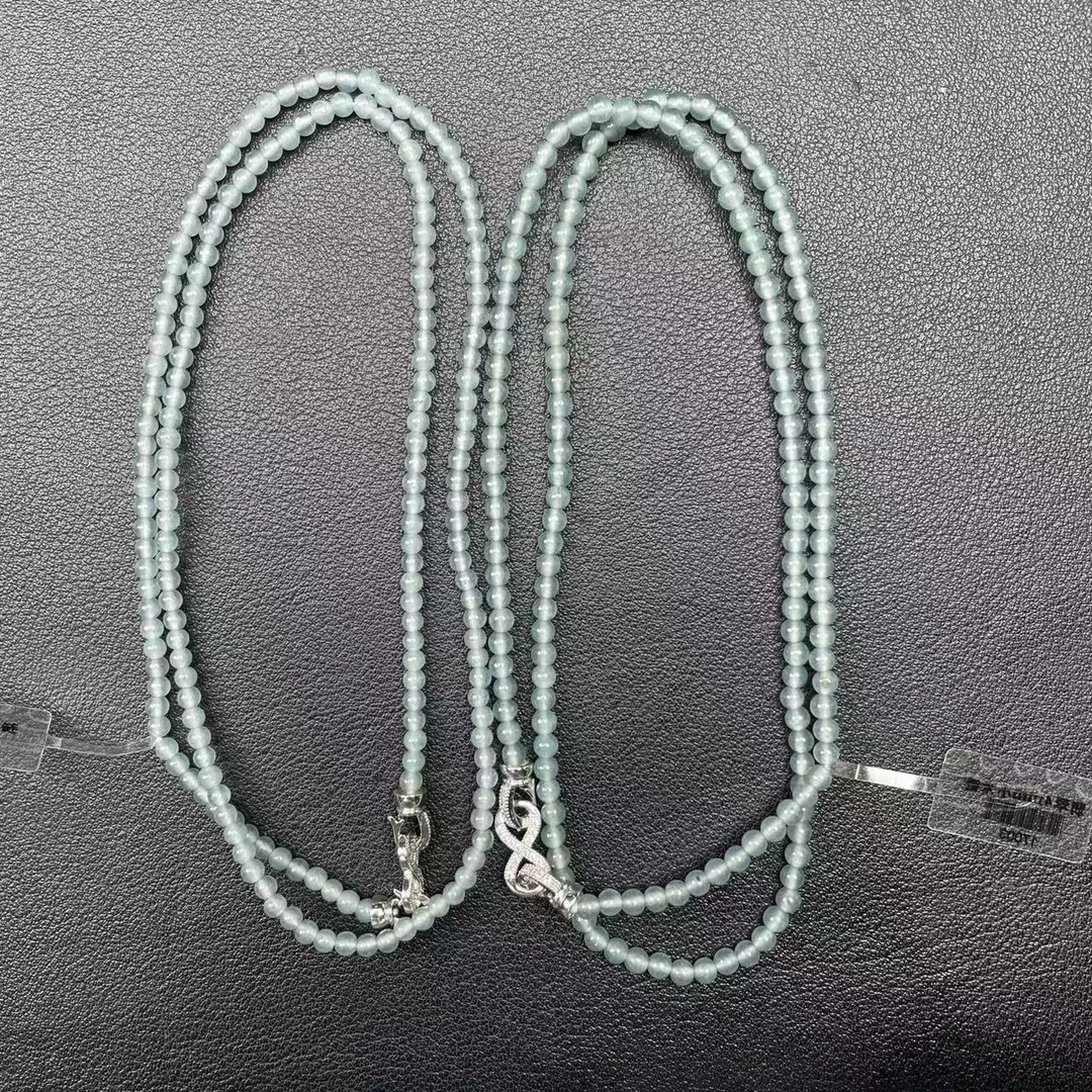 【玉经纶】70295/-HQ19-天然A货翡翠珠链-多样性发其一