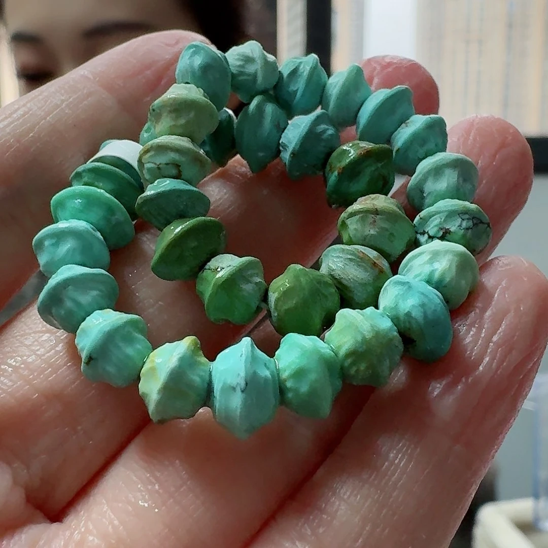 绿松石珠宝奇石未镶嵌