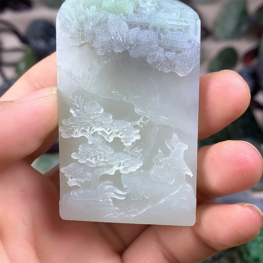 颈饰未镶嵌和田玉