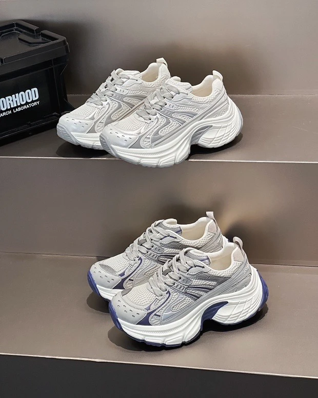 【铼】2025新款女士休闲老爹鞋运动鞋2337