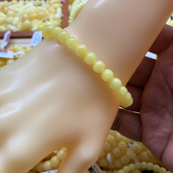 蜜蜡手链未镶嵌蜜蜡