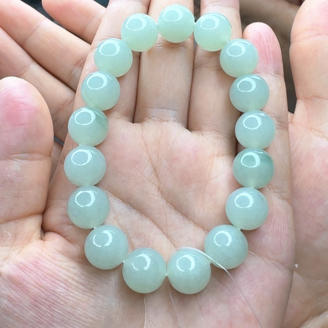 翡翠未镶嵌手链翡翠手串