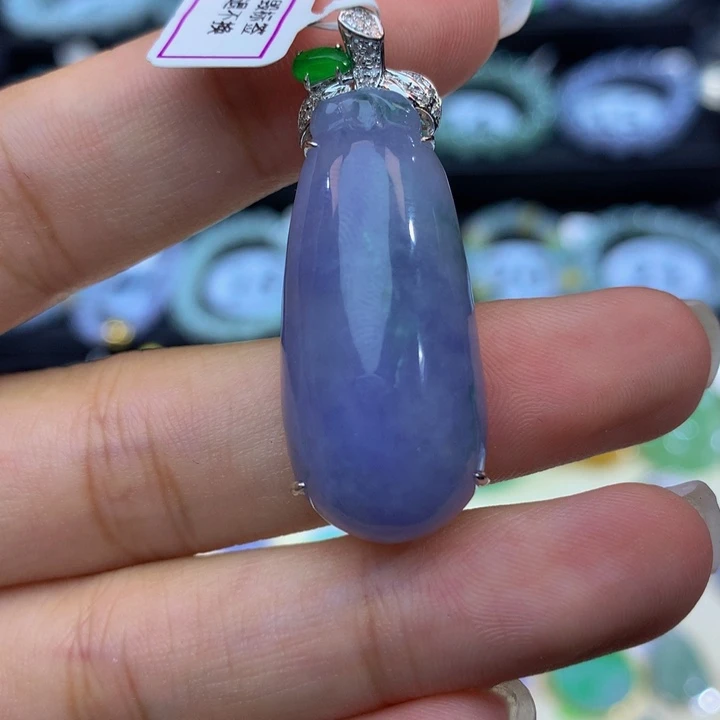 1***418K金镶嵌手链翡翠翡翠