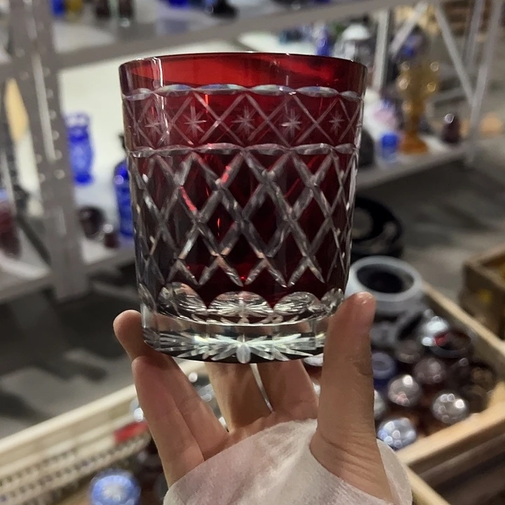 水晶玻璃手柄款微瑕一个