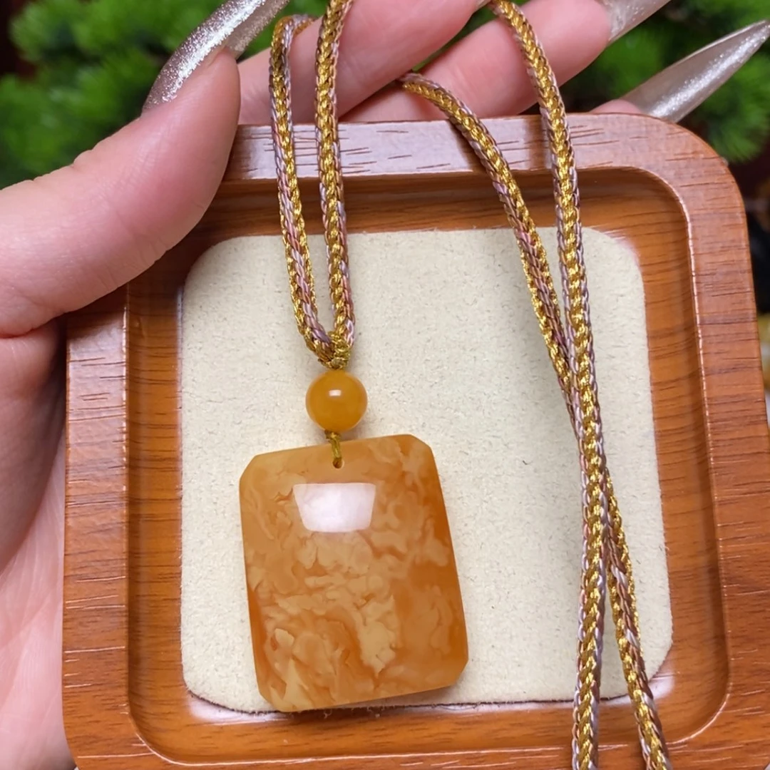 【闪购商品】未镶嵌颈饰蜜蜡项链
