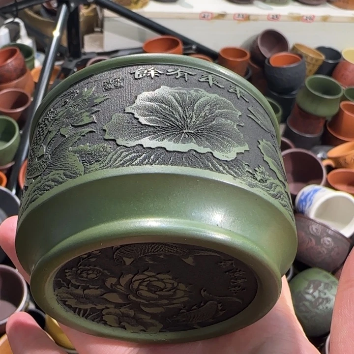 茶杯紫砂全手工紫砂