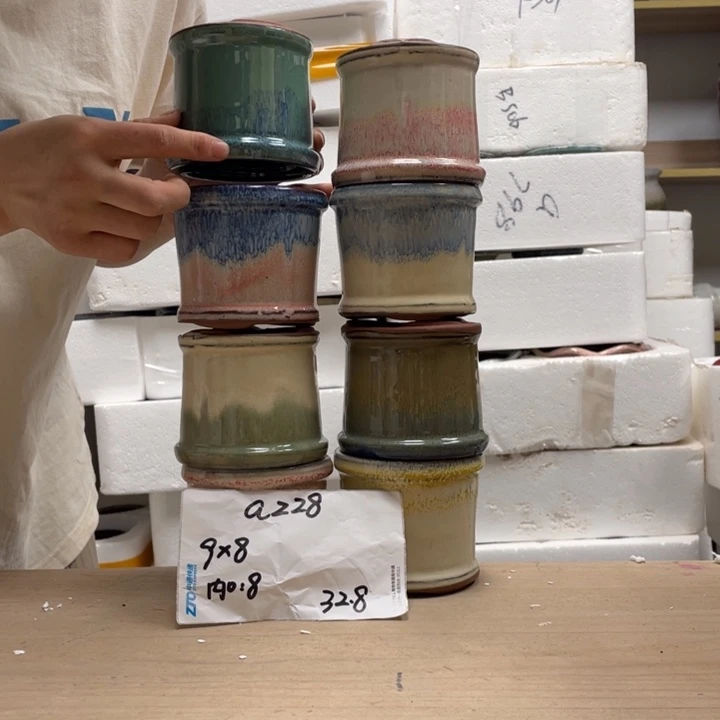 粗陶多肉花盆微瑕228